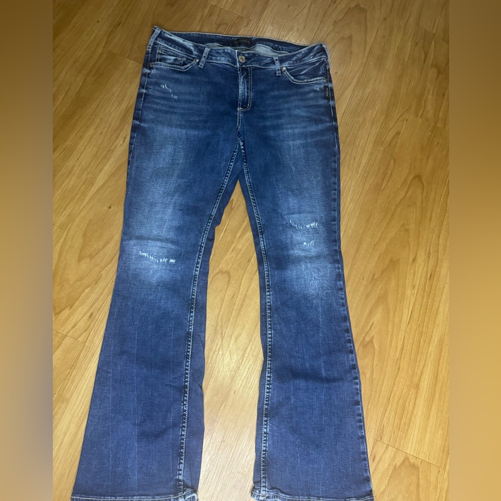 Silver Elyse Bootcut Jeans